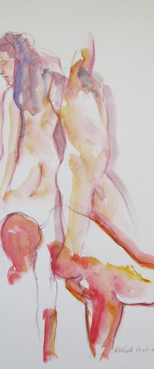 Male nude in 3 poses by Rory O’Neill