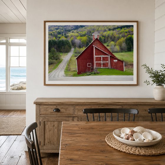 Springtime at Grandview Farm, Stowe, 61 x 41