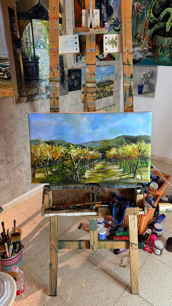 Autumn Vineyards of Ghianti