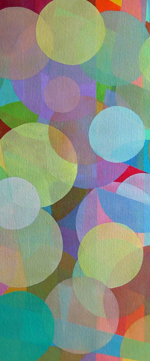 COMPOSITION: FLOATING CIRCLES by Stephen Conroy