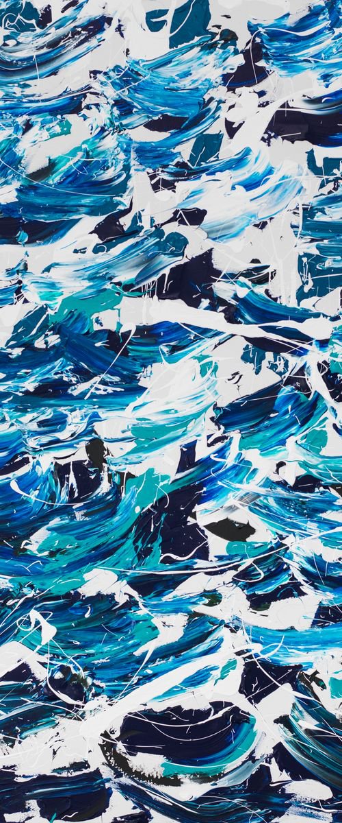 Stormy Seas by Annette Spinks