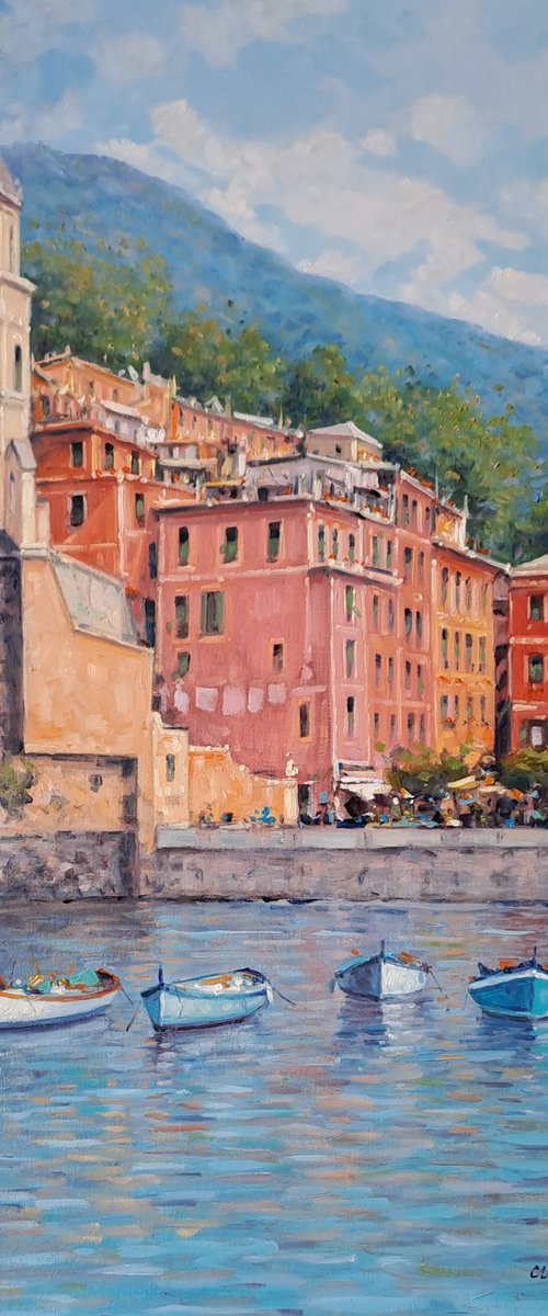 Cinque Terre Vernazza by Claudio Ciardi