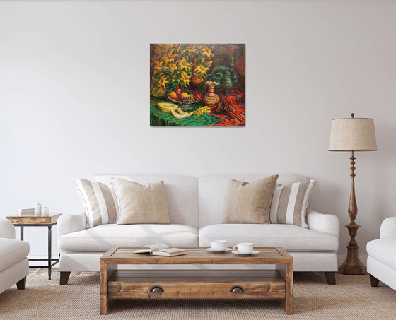 STILL LIFE WITH LILIES