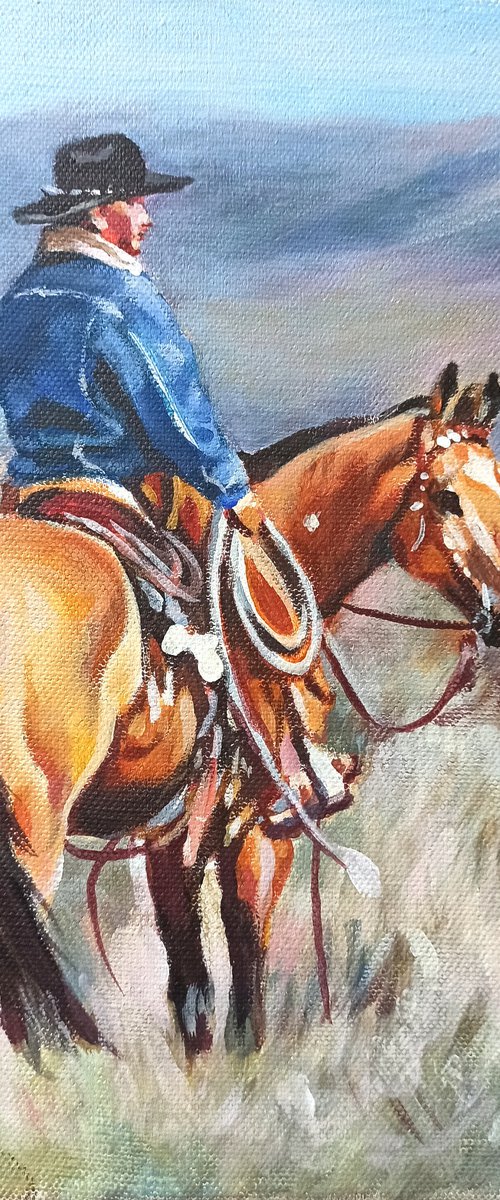 Cowboy by Magdalena Palega