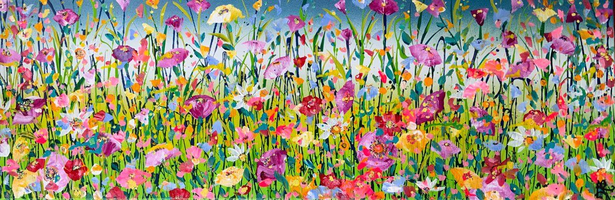 Beautiful Flower Garden by Jan Rogers