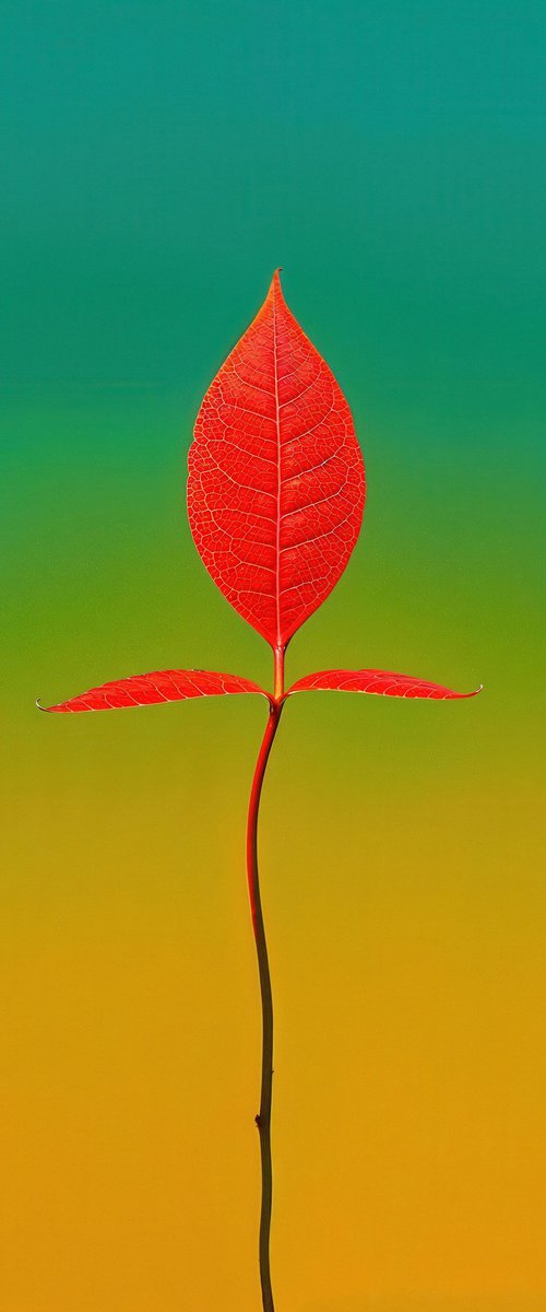 Floral Expressionism XI by Richard Gibson