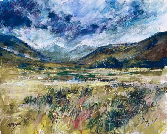 Approaching Glencoe