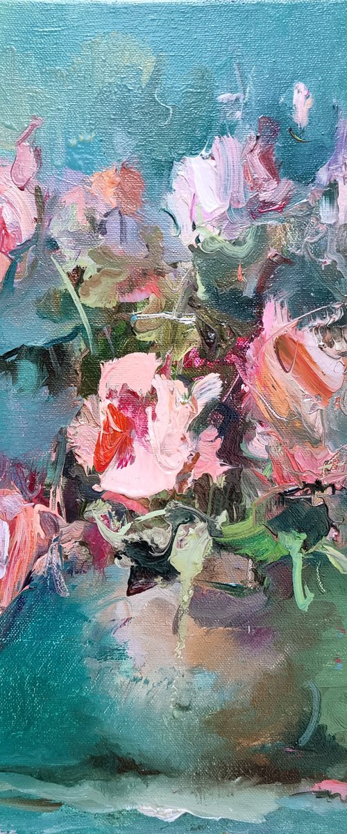 Dreamy teal by Hennadii Penskyi