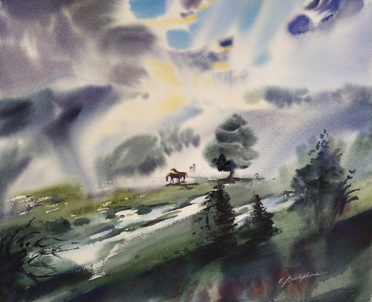 Dagestan. Kahib morning by Olga Bezlepkina