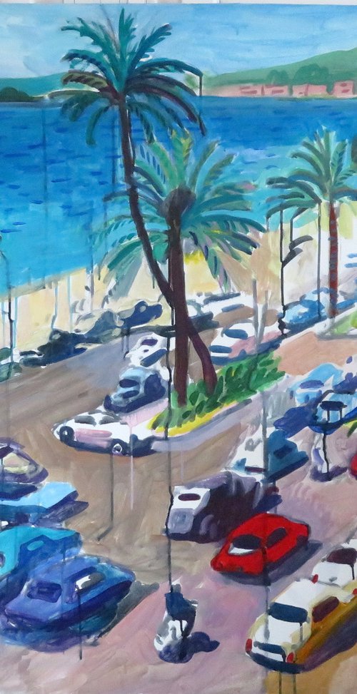 Baie des Anges 1950s by Stephen Abela