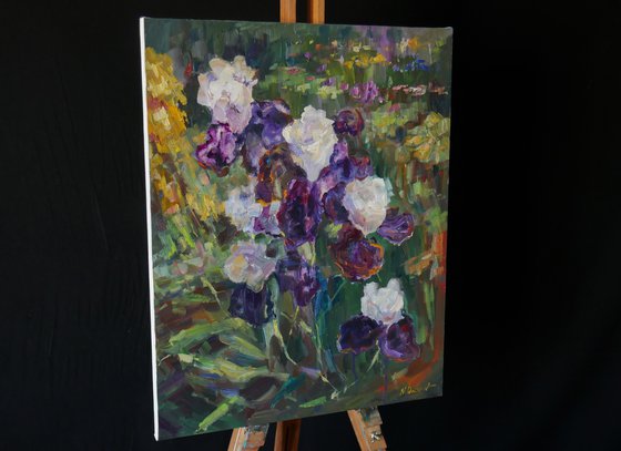 Irises - irises painting #4