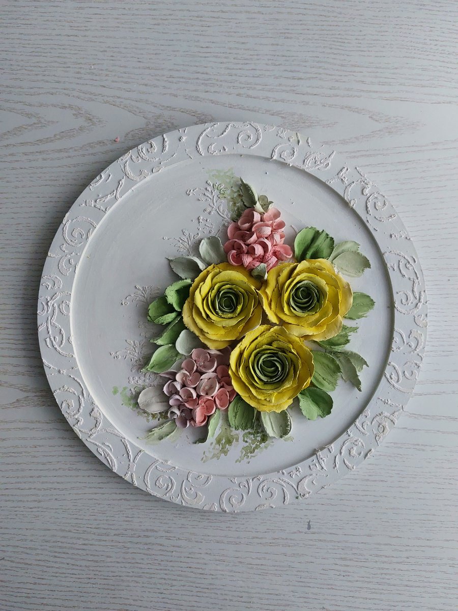 Sculpture painting Ranunculus by Svitlana Brazhnikova