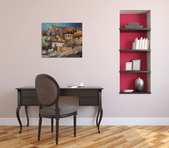 Village Under the Golden Ridge