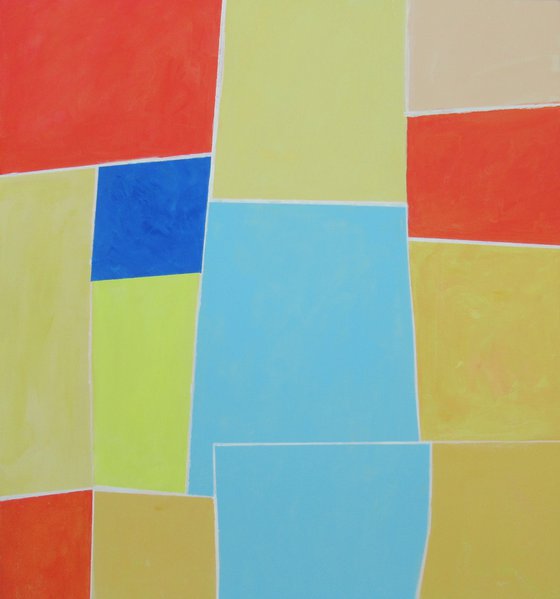 Composition Blue Move.