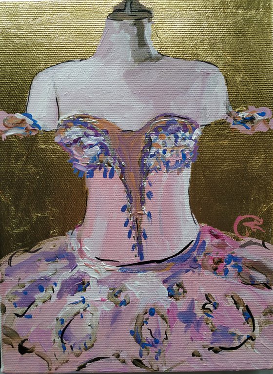 Backstage 10 - Ballerina   Painting on Canvas