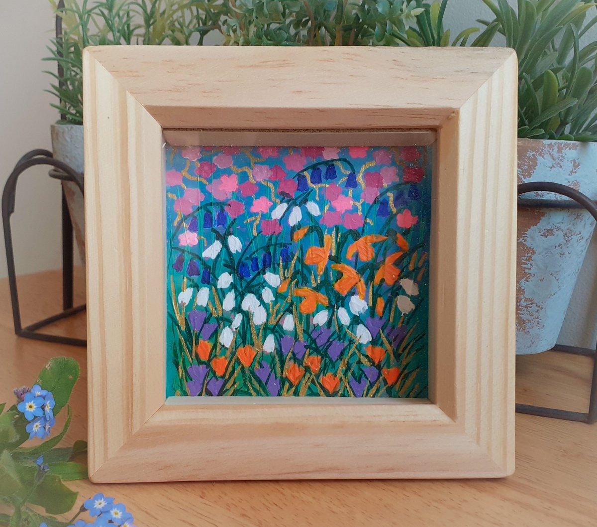 Framed Spring Garden - Gift Idea by Lisa Mann