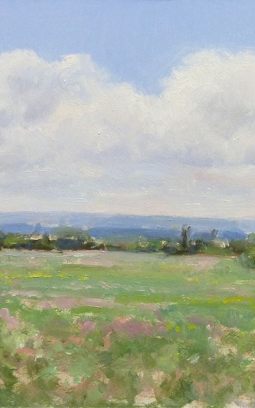 Fields near Jouacs by Pascal Giroud