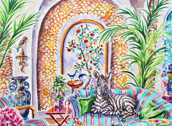 The Reflective Zebra