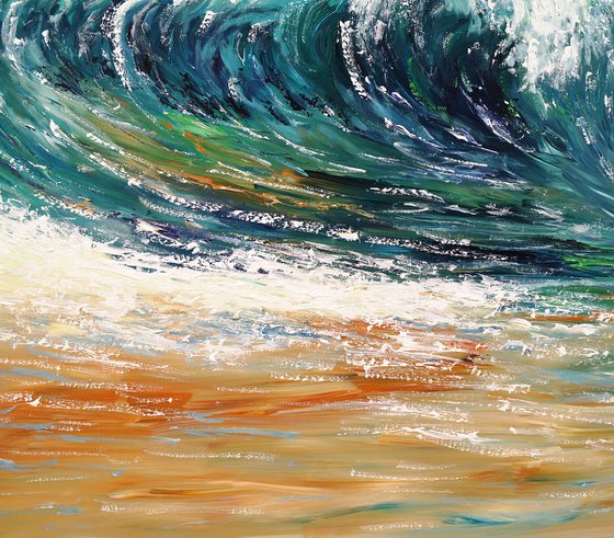 Seascape Breaking Waves XL 2