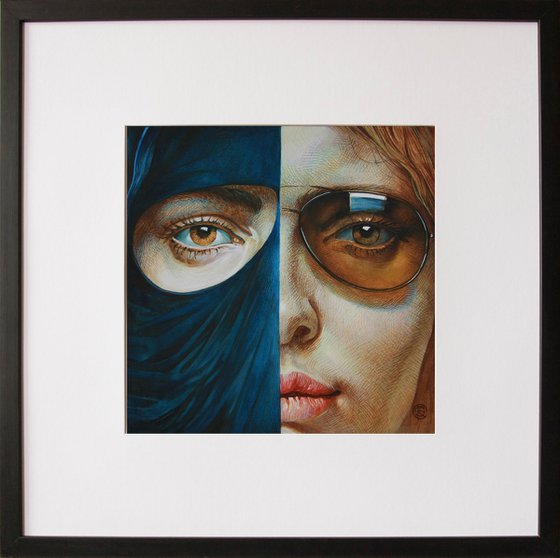 West and east. Mentality