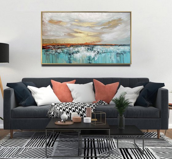 Sense of Calmness Acrylic painting by Lana Guise | Artfinder