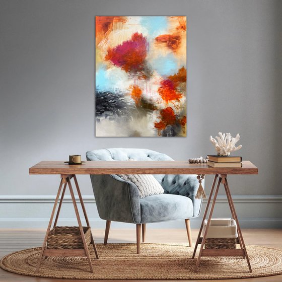 Flowers in the sky