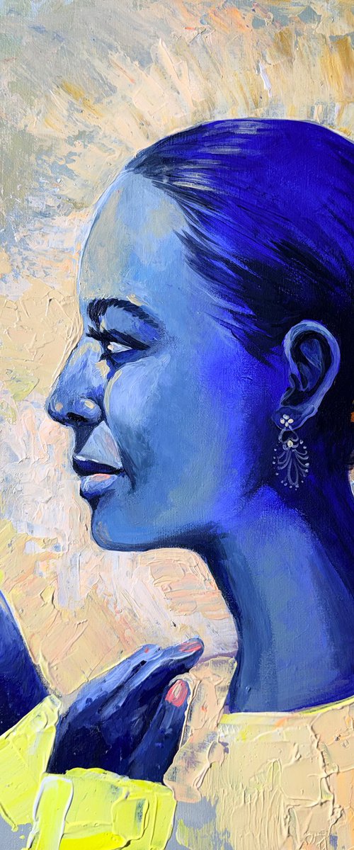 Blue Fire by Maria Kireev