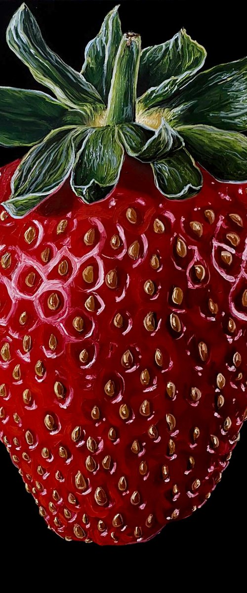 Strawberry by Elena Adele Dmitrenko