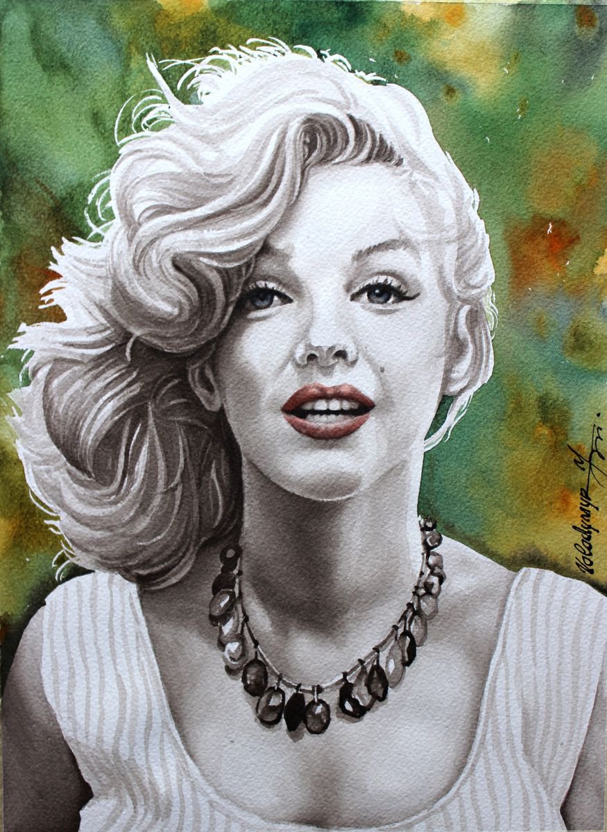 Marilyn by Volodymyr Melnychuk
