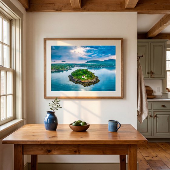 Curtis Island Light, Camden Harbor