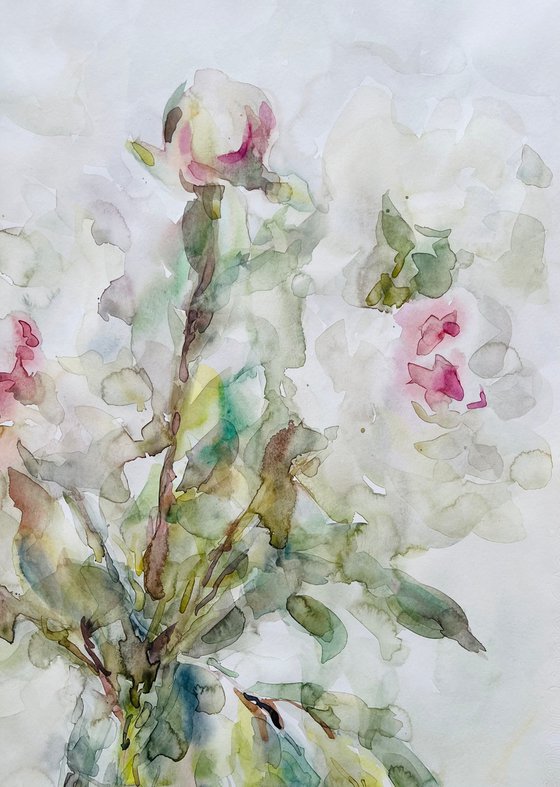 Peonies 50x65 cm 2025