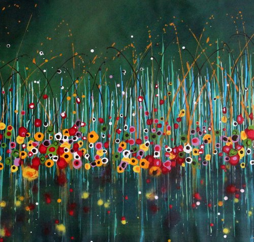 "Technicolor Green" #7 by Cecilia Frigati