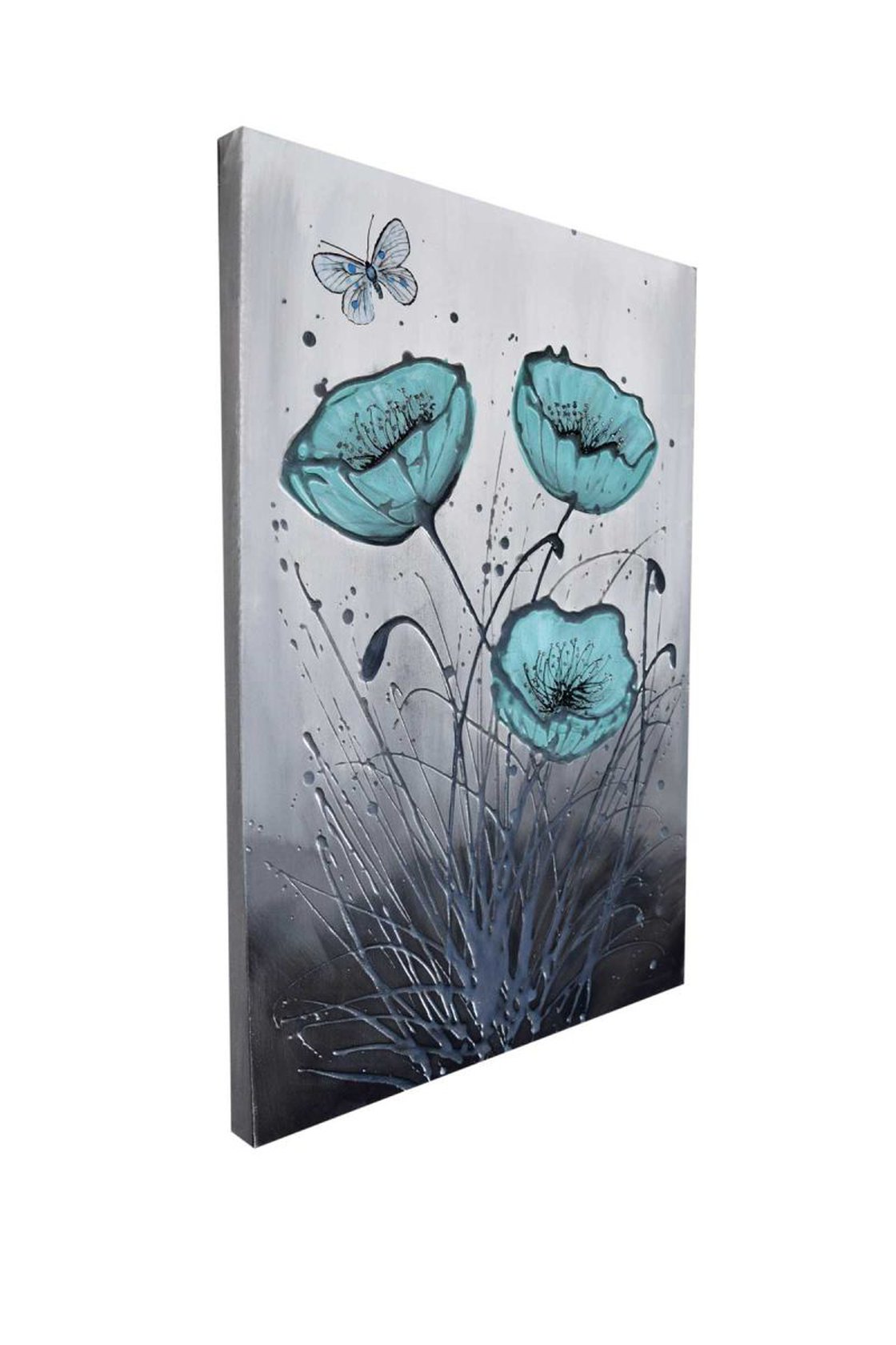 Pearl Poppy Dance Acrylic painting by Amanda Dagg | Artfinder