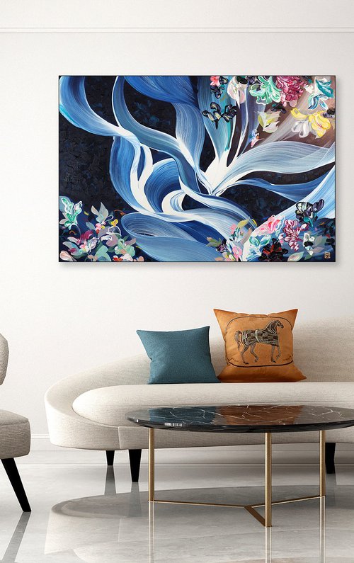 Moonbeams and Playful Petals by Novi Lim