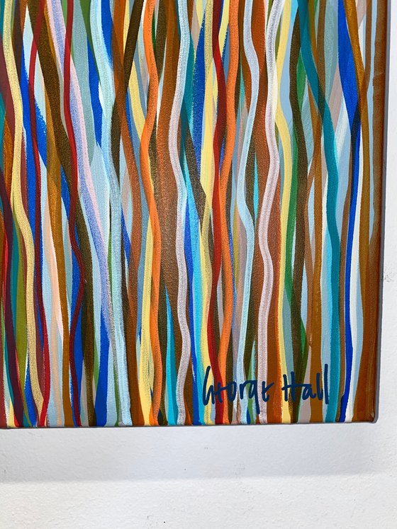 Funky Soul 152 x 76cm acrylic on canvas