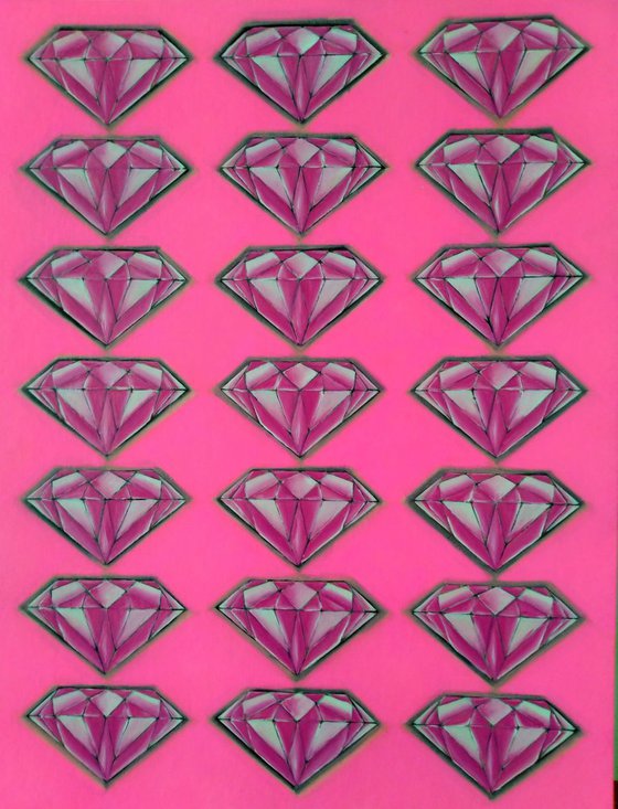 Diamonds (pink)