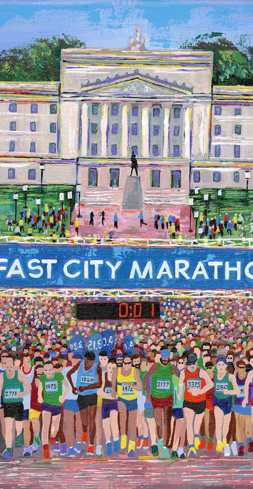 Belfast Marathon by Maria Liddy
