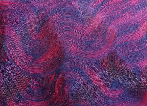 Abstract Waves 1 (120x86cm) by Toni Cruz