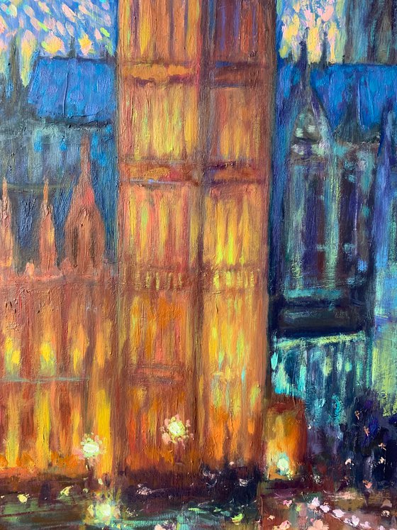Starry London Night