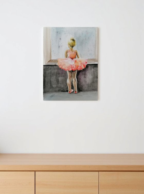 Little ballerina in pink