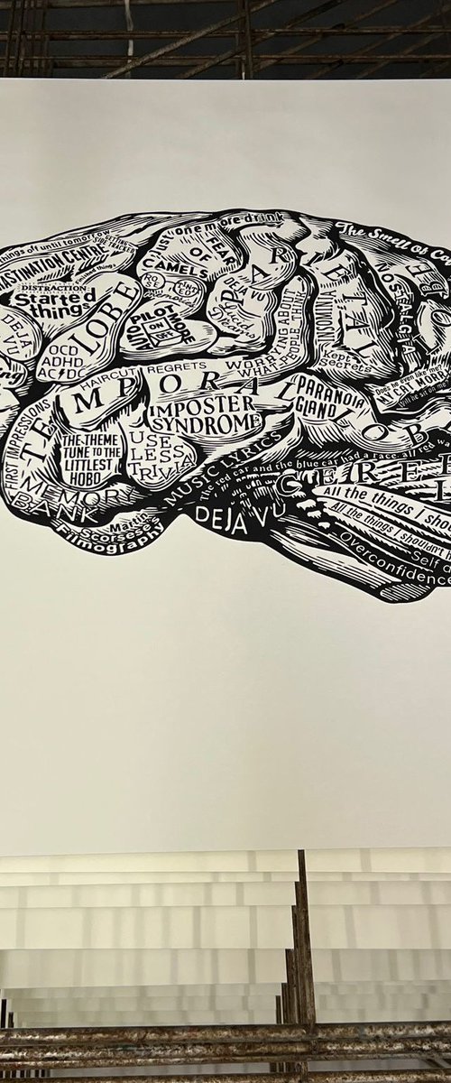 Anatomy Of The Brain by Dex