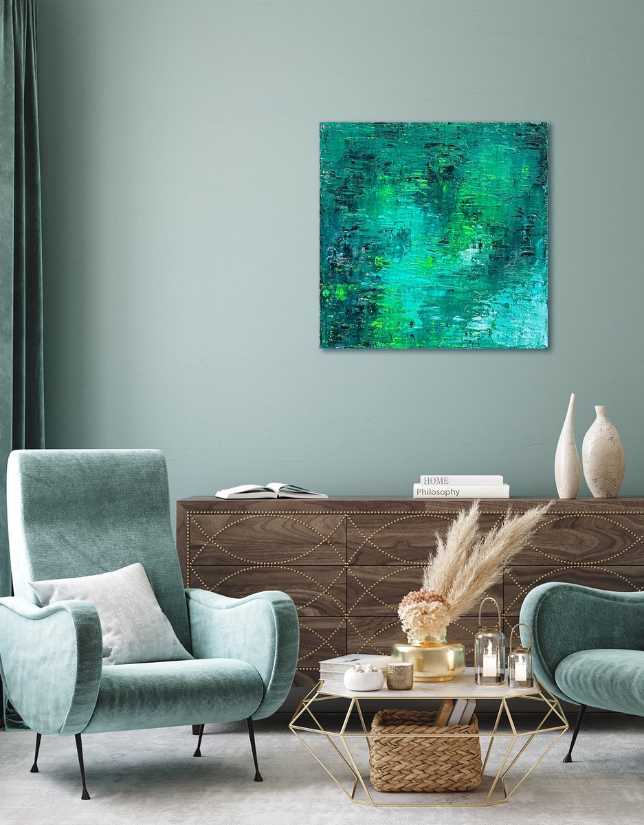  Reach The Sea By Lyra Morgan, 24 X 24, Artwork For Sale On Artfinder