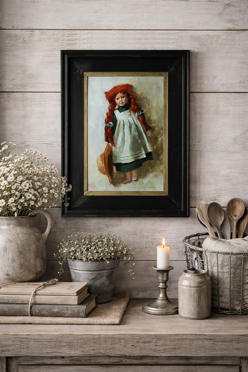Porcelain Doll By Rostyslav Malysh, 26 X 20, Artwork For Sale On Artfinder