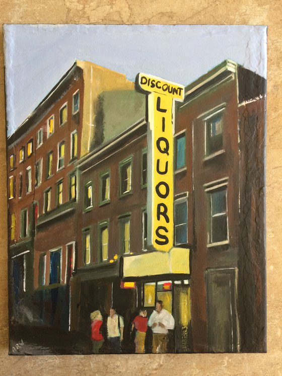 New York, Yellow Sign