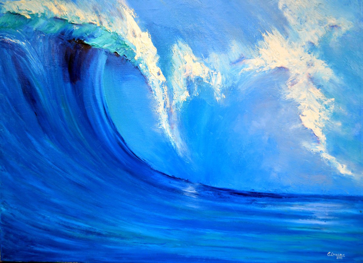 Exhibit ?01: The Primal Surge By Lumina Studio, 28 X 20, Artwork For Sale On Artfinder