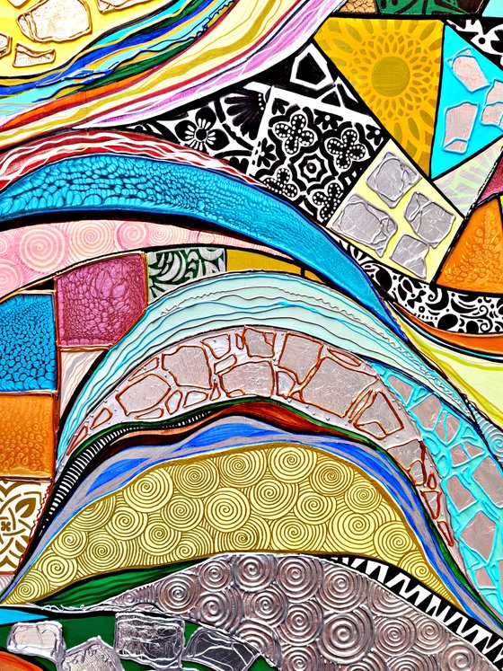 Abstract Walk in Barcelona