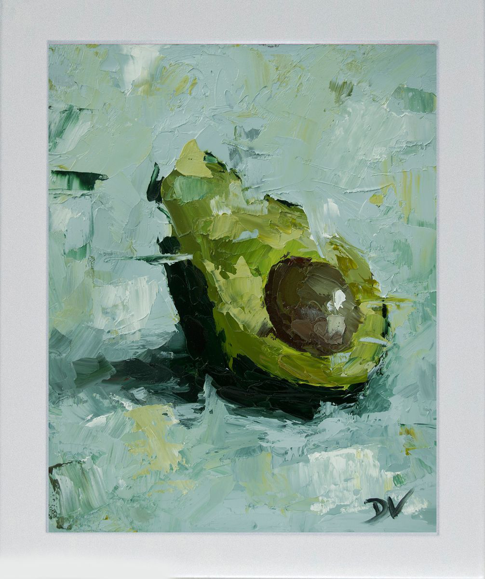 Hass Avocado Oil Painting By Damien Venditti Artfinder