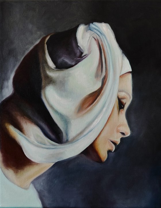 Woman with turban