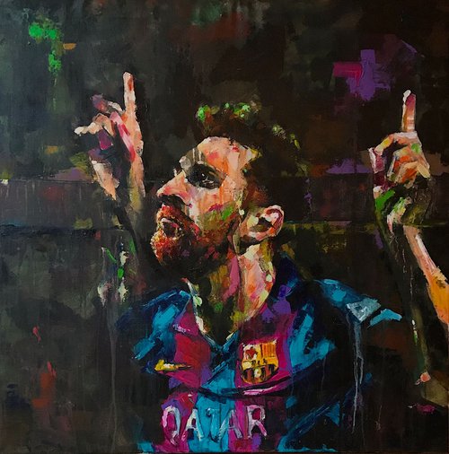 Messi by Paul Arts