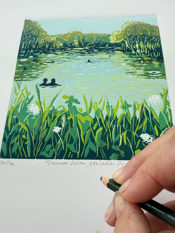 Summer Swim, the Ladies Pond